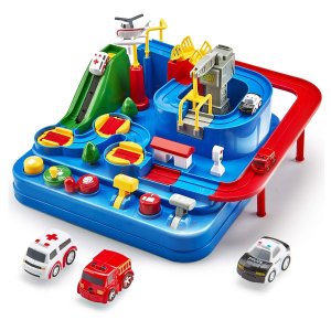 CubicFun Race Tracks Car Adventure Toys