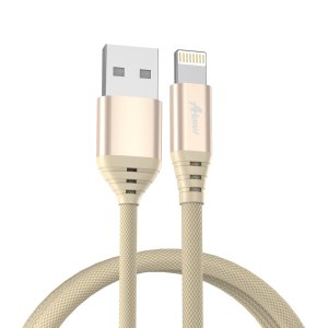 iPhone Charger, 6.6Ft [Apple MFi Certified] Nylon Braided Lightning Cable