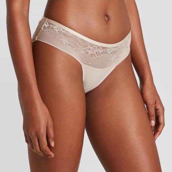 Women's Bonded Micro Thong with Lace - Auden™