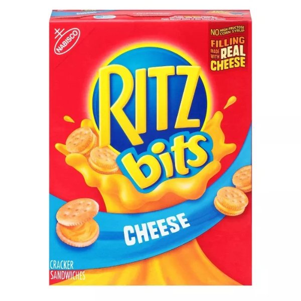 Bits Cracker Sandwiches with Cheese - 8.8oz