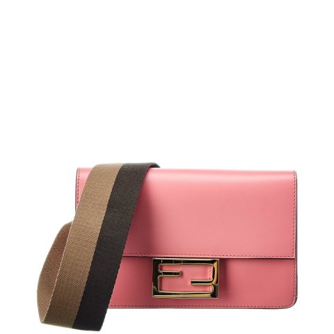 FendiBaguette Leather Shoulder Bag