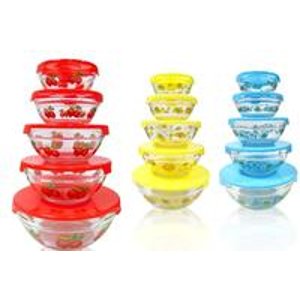Imperial Home 20-Piece Glass Bowl Set