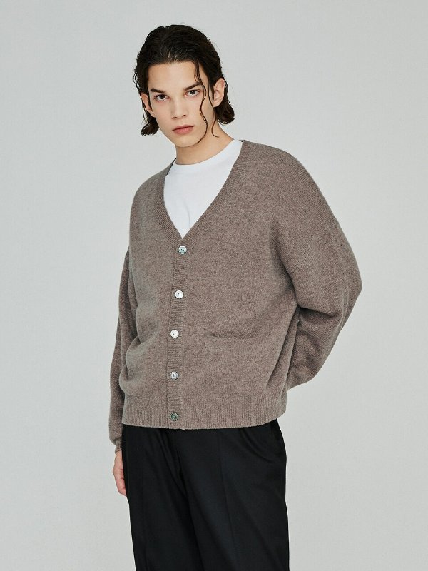 22FW Basic Wool Cardigan [4color]