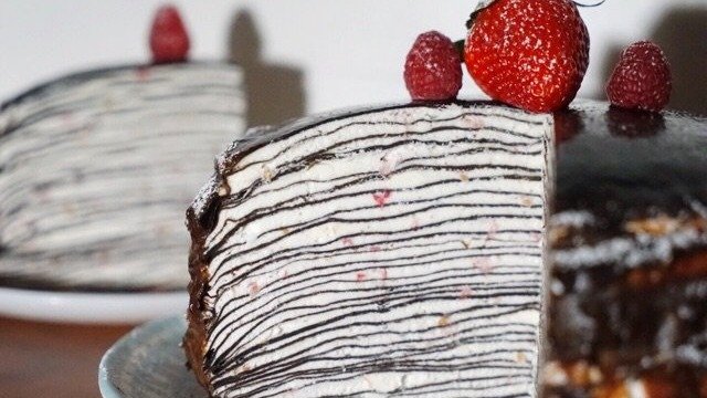 30层 chocolate crept cake