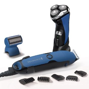 Remington WetTech Power Series R8 Rotary Shaver & Personal Groomer Set