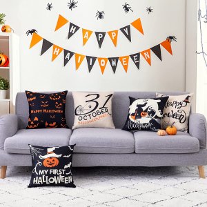 joybest Halloween Pillow Covers, 18×18