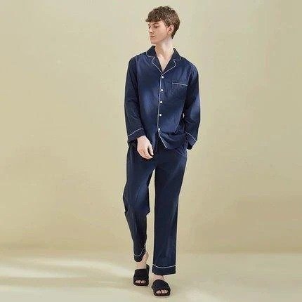 Men's 100% Cotton Pajama Set