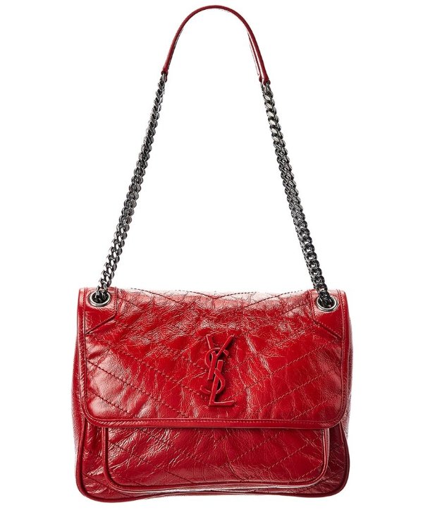 Niki Medium Leather Shoulder Bag