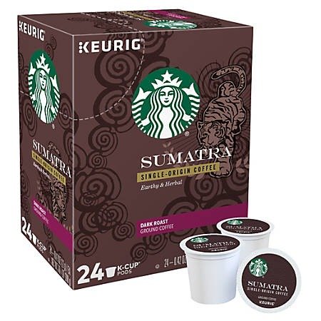® Sumatra Single-Serve K-Cup®, 10.1 Oz, Carton Of 24 Item # 5209424