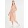 UO Liz Plaid Button-Front Babydoll Midi Dress