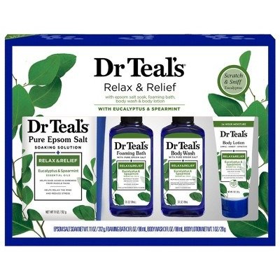 Dr Teal's Eucalyptus Regimen Bath and Body Gift Set - 4pc
