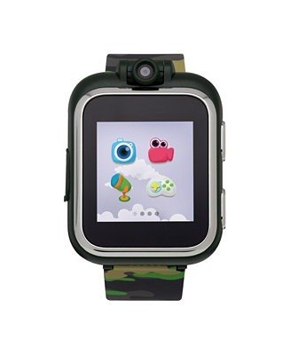 PlayZoom Kids Smartwatch with Olive Camouflage Printed Strap