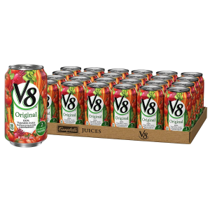 V8 100% Vegetable Juice, Original, 11.5 Ounce (Pack of 24)