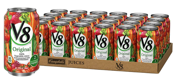 V8 100% 纯天然综合蔬菜汁 11.5盎司 24瓶