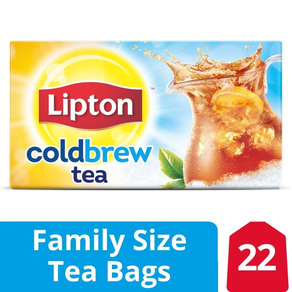 (3 Boxes) Lipton Family Iced Tea Bags Black tea 22 ct