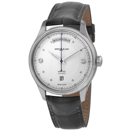 Heritage Automatic Silvery White Dial Unisex Watch 119947
