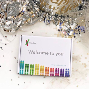 23andMe 个人祖源分析 DNA 检测服务 家庭DNA自检套装