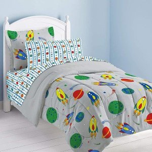 Dream Factory 儿童床上用品5件套 适用 Twin Size 床