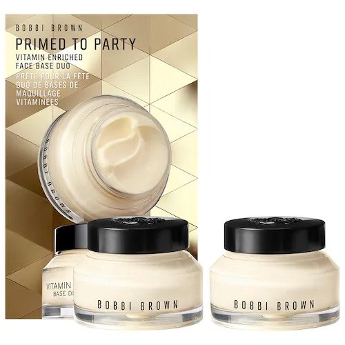 Vitamin Enriched Face Base Primer Moisturizer Duo With Vitamin C + Hyaluronic Acid