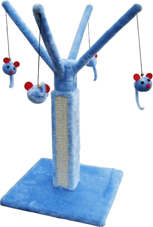 PENN-PLAX Playtree 18-in Sisal Cat Scratching Post - Chewy.com