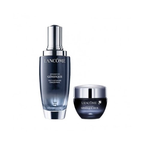 Lancome小黑瓶系列（第二代精华100ml+发光眼霜15ml）套装