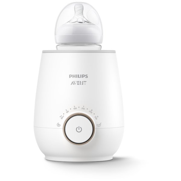 Fast Baby Bottle Warmer with Smart Temperature Control and Automatic Shut-Off SCF358/00