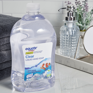 Equate Clear Hand Soap Refill, 56 Oz (2 Packs)