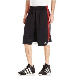 adidas 男款篮球运动短裤促销