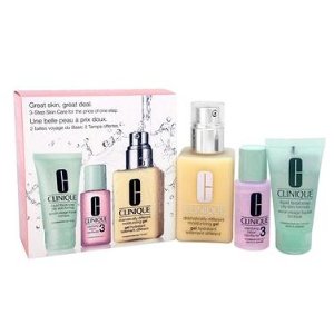 Clinique 3-Piece Skin Care Introduction Kit, Combination to Oily