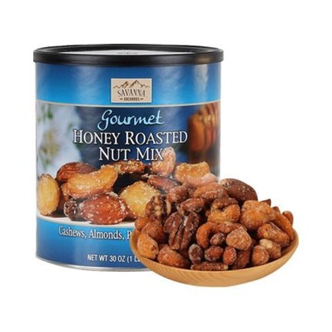 蜂蜜味碳烤混合坚果-蓝850g