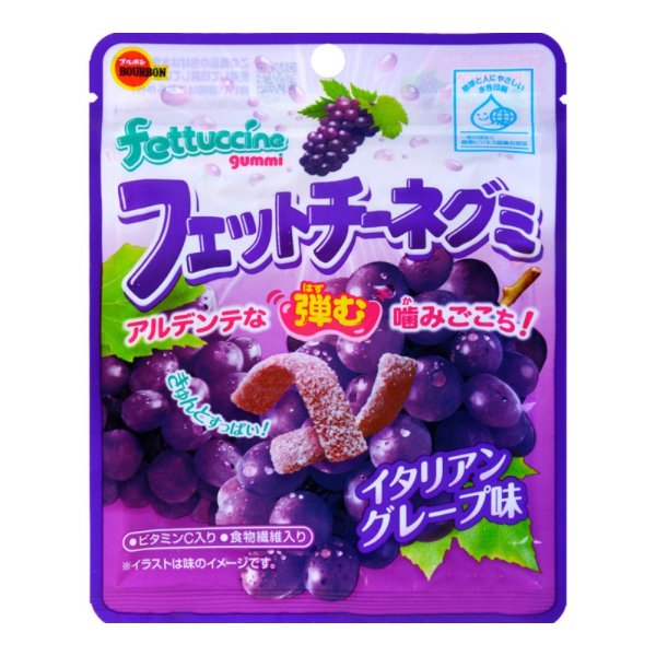 日本BOURBON波路梦 葡萄味软糖 50g 