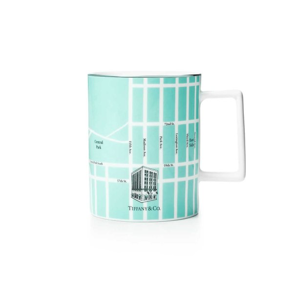Tiffany & Co. - Manhattan Map Mug