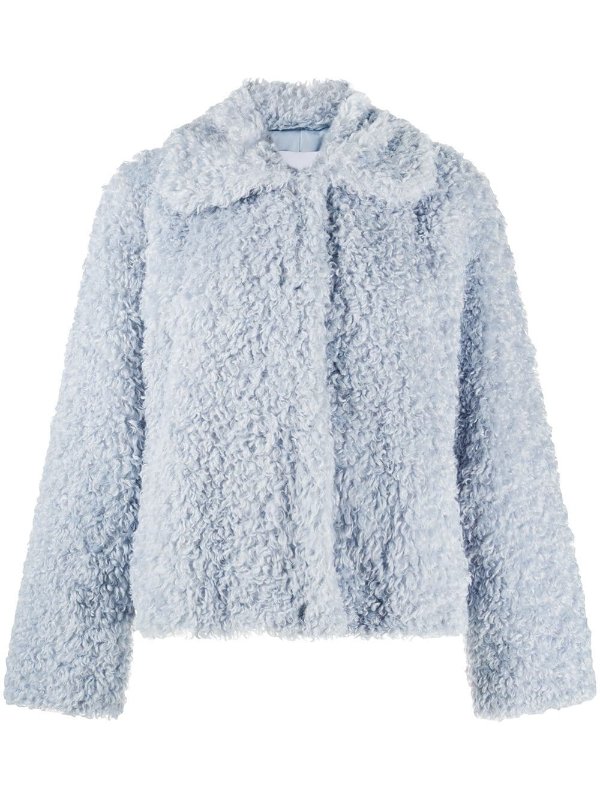 Marcella curly faux-fur jacket