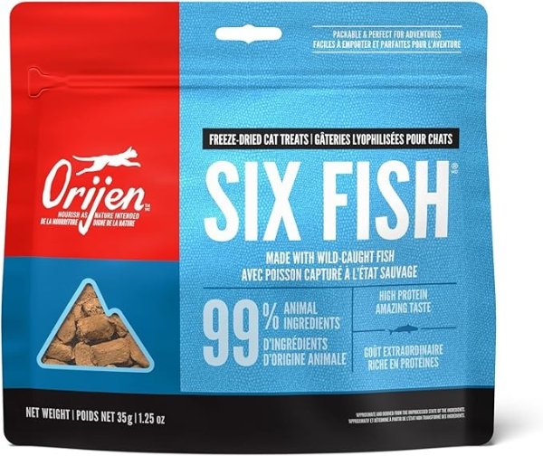 High-Protein, Grain-Free, Premium Quality Meat, Freeze-Dried Cat Treats