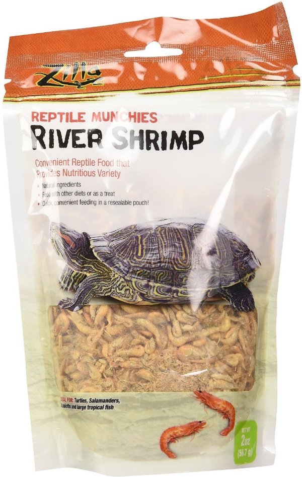 Zilla Reptile Munchies River Shrimp Turtle Food, 2-oz bag - Chewy.com