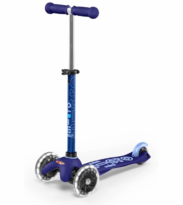 Mini Deluxe LED Scooter (2-5 years) - Blue