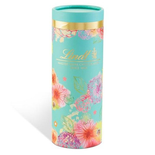 Assorted LINDOR Truffles Floral Gift Tube (20-pc, 8.5 oz)