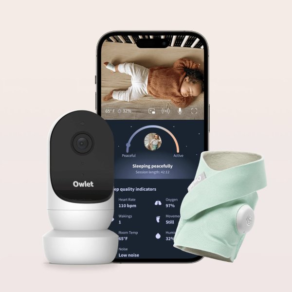 Owlet® Dream Duo 2 婴儿智能监控系统