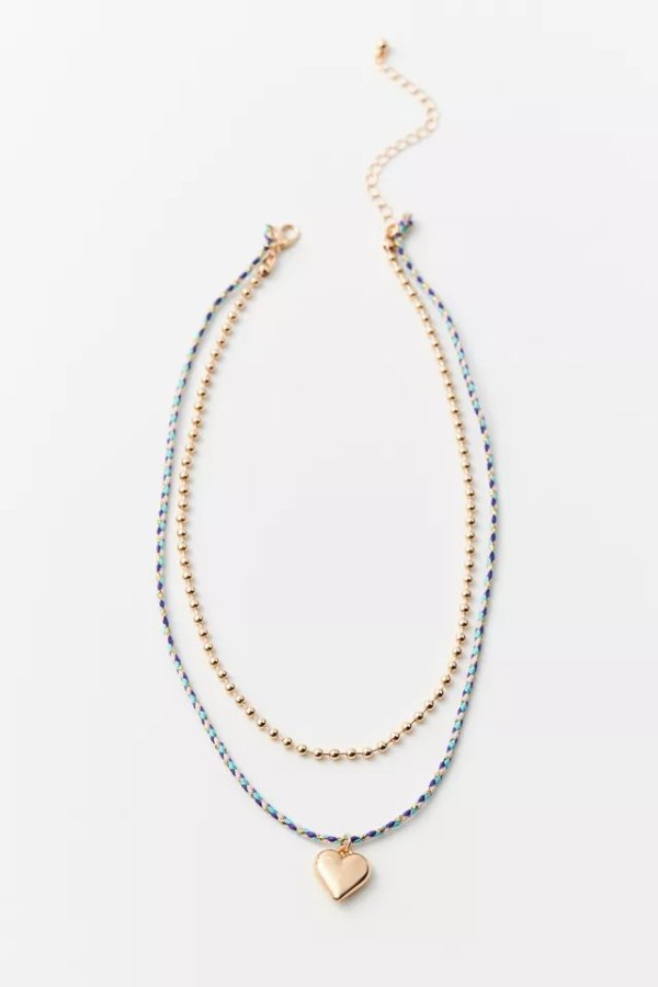 Charm Corded Layering Necklace