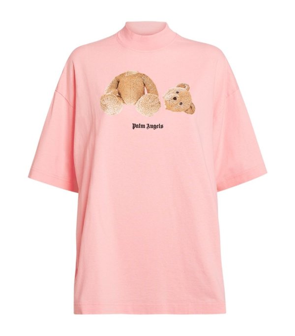 Sale | Palm Angels Oversized Kill The Bear T-Shirt | Harrods US