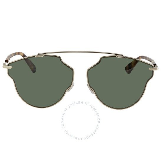So Real Pop Green Aviator Ladies Sunglasses