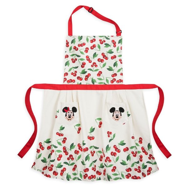 Mickey and Minnie Mouse Retro Apron for Adults | shopDisney