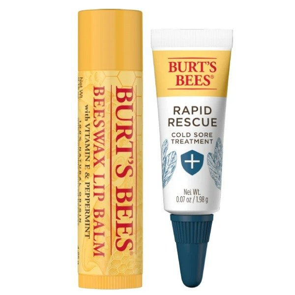 Rapid Rescue Cold Sore Treatment & Original Beeswax Lip Balm