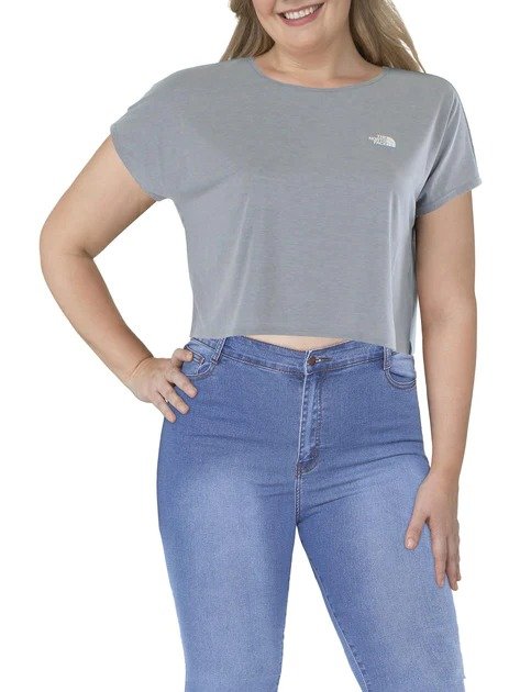 wander womens work out cropped t-shirt