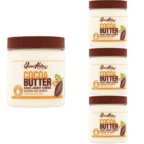 Cocoa Butter Face & Body Creme, 4.8 Oz (Pack of 4)
