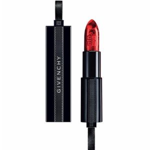 Givenchy Limited Edition Rouge Interdit Marbled Lipstick in Made-to-Measure Red @ Neiman Marcus