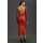Verona Long-Sleeve Sequin Slim Midi Dress