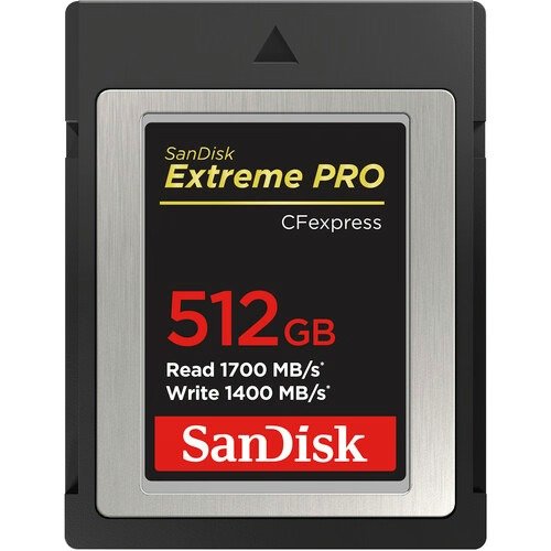 512GB Extreme PRO CFexpress Type B 存储卡