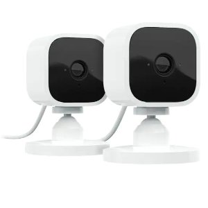 Blink - Mini Indoor 1080p Wi-Fi Security Camera (2-Pack) - White