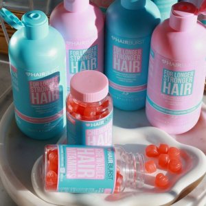 长头发了！Hairburst 网红增发产品好价 - 软糖+洗护套装£39